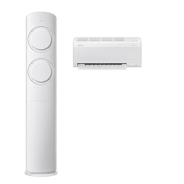 [삼성] AI Q9000 청정 2in1 에어컨 19평형+6평형 (화이트)
